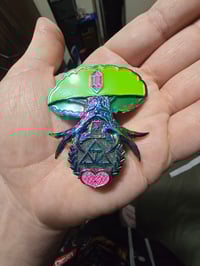 Image 3 of Rainbow In The Trees Enamel Pin