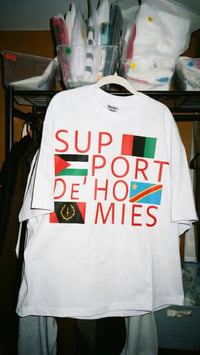 Image 2 of "SUPPORT De' RIGHT THING" TEE