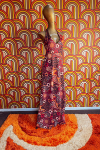 Image 3 of Boogie Nights Maxi In Magic Carpet Maroon