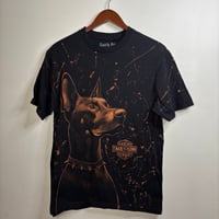 Image 3 of “DOBERDAVIDSON #4” Custom Bleach Painted T-shirt MEDIUM