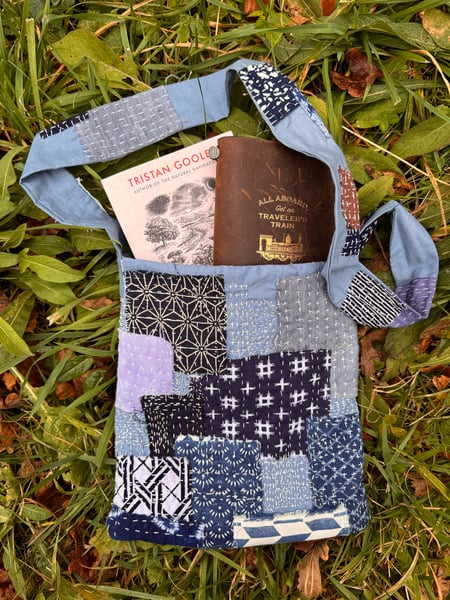 Image of Kit bolso boro/sashiko 