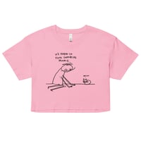 Image 4 of supportive people Women’s crop top