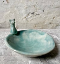 Image 1 of Animal Dish - Grey cat
