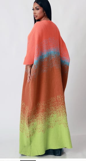 Image of SUNSET DREAM OMBRE COAT