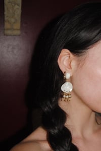 Image 4 of Shell & Pearl Dangles