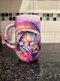 Image 1 of Color Swirl - 16 oz Mug w/ Handle #14