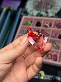 Image 2 of Gold Ruby Heart