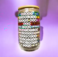 Image 2 of Album Bracelets 16 OZ Glass Cup