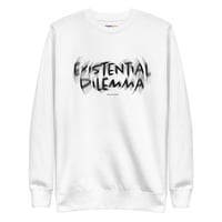 Image 2 of Existential Dilemma Unisex Premium Light Sweatshirt