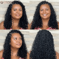 Image 12 of Boxed & Beautiful: 12” Knotless Braided Lace Wig for Black Royalty