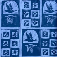 Image 2 of Patchwork Geese Tea Towel