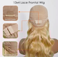 Image 4 of Hollywood Honey 613 Body Wave 13×4 Lace Wig – 150% Density – Platinum Blonde Virgin Hair
