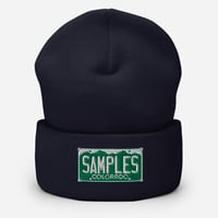 Image 4 of License Plate/Embroidered/Cuffed Beanie-5 COLORS AVAILBLE