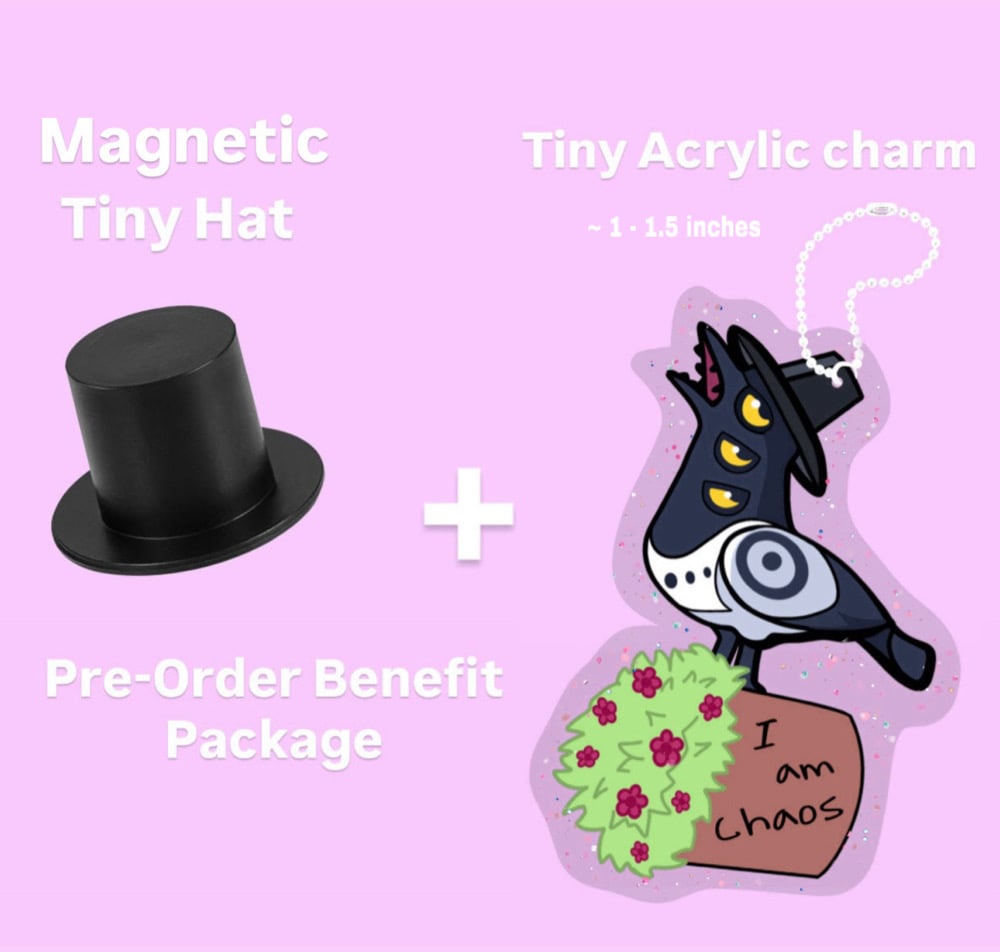 Image of Derpy Tiger Plushie Keychain - PRE-ORDER