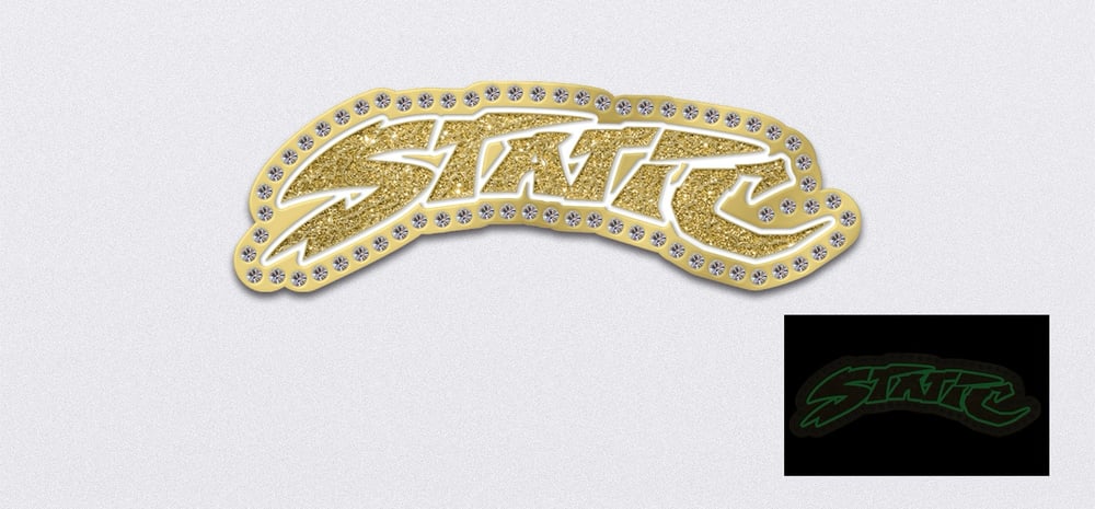 Static border (gold)