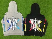 Image 2 of Nu Bone Full Zip hoodies 