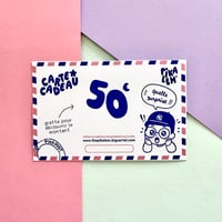 Image 2 of Carte cadeau 50€