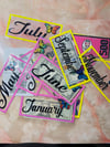 Yearly Laminated  Cash Envelopes 