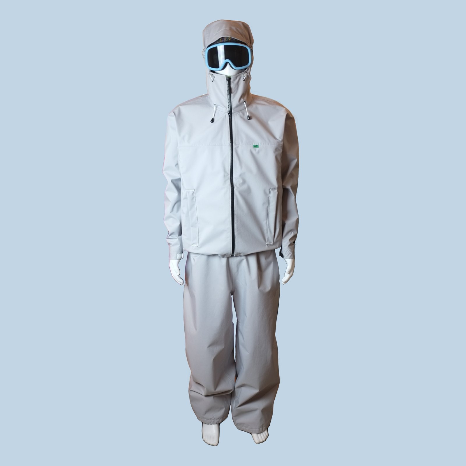 SILVER EXTRA-BAGGY TECH LIZARD PANTS | Lizard Stuff