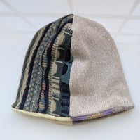 Image 5 of Upcycled Reversible Beanie Cotton Blend -43