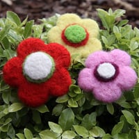 Image 1 of NEEDLE FELTING BEGINNER KIT FLOWERS (NFKF)