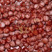 10mm Marble Red #3