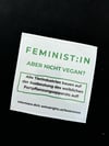 Feminismus Sticker