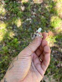 Image 3 of Triple stone ring - size 8