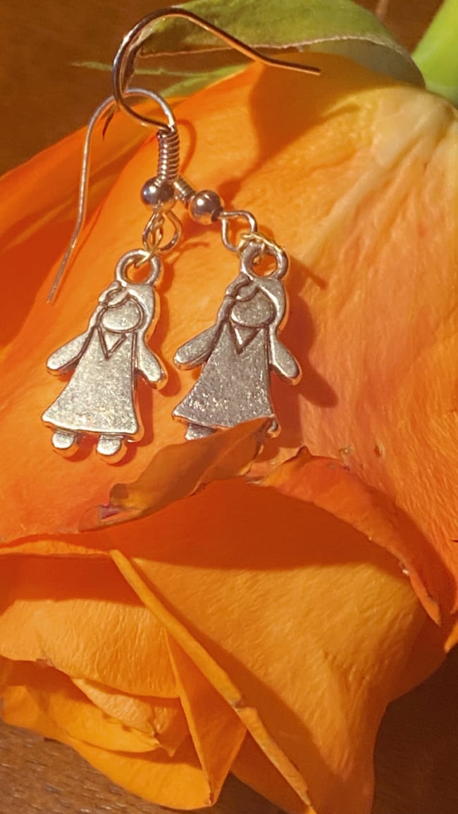 Stainless steel earrings 