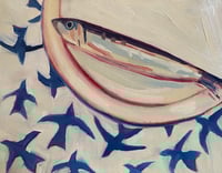 Image 4 of Sardine & Blue Paper Birds