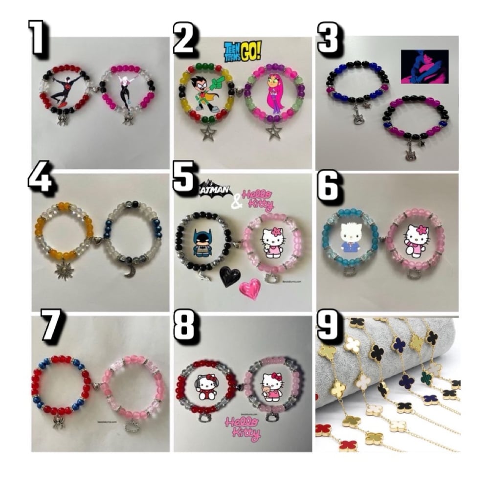 Image of recreation bracelets 🤍.