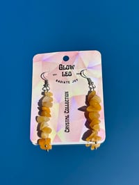 Image 1 of Yellow Agate Earrings