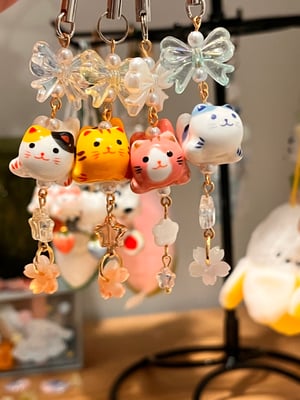 Image of Cat phone charms