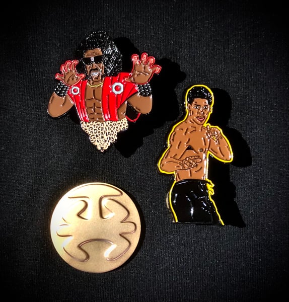 Image of The Last Dragon: Bruce Leroy & Sho’Nuff Pin Set (Limited Edition/100)
