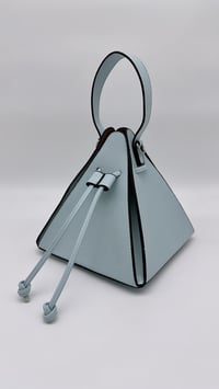 Sky Blue Pyramid Bag