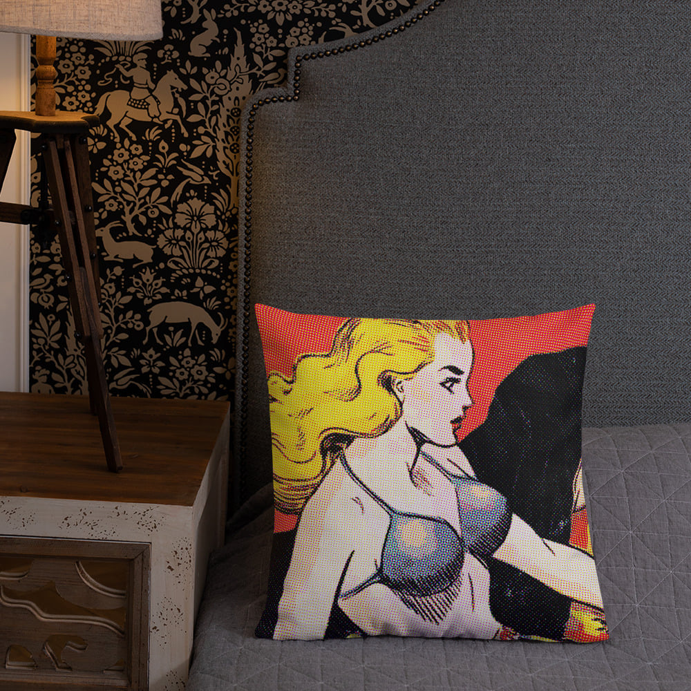 Linda - ComicStrip Cushion / Pillow