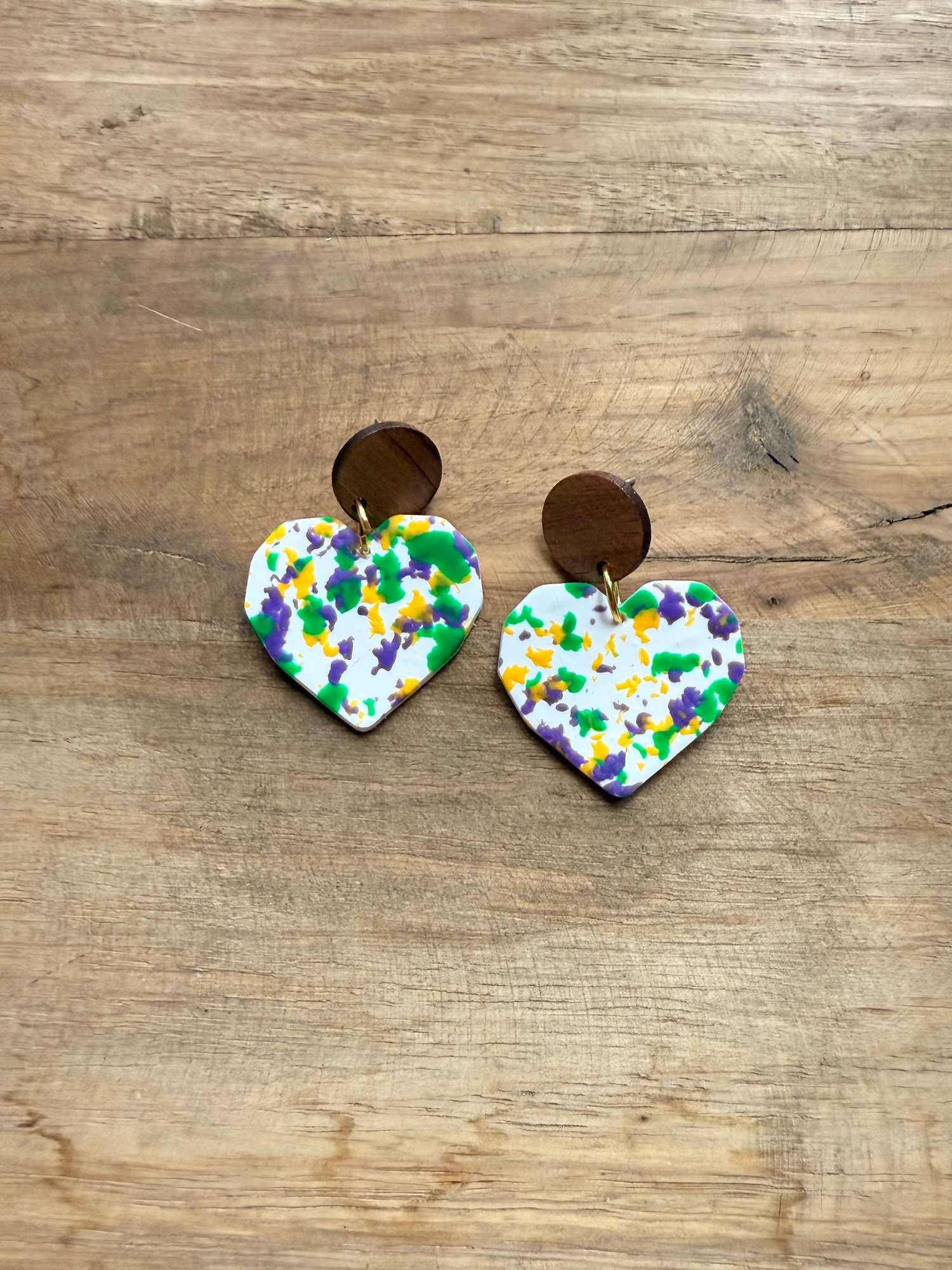 Image of Mardi Gras Hearts