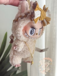 Image 2 of RTS-Labubu Zara Headband-Mustard,Cream, Taupe