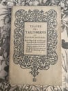 Traité des talismans, fac-similé d'un grimoire de magie de 1658, par Jean Albert Belin, Rare!