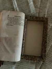 Image 6 of Livre ancien à secret, rare, reliure en cuir, XIXème siècle