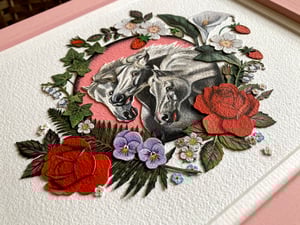 Image of Pharaoh's Horses Framed Cutouts Original