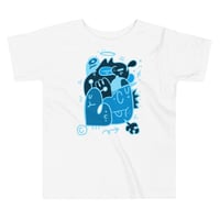 Image 1 of T SHIRT: TODDLER - "FUNKY BLUE"