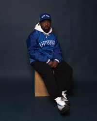 Image 3 of Uptown Windbreaker (Navy)