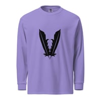 Image 17 of BLACK FEATHER Garment-dyed Unisex heavyweight long-sleeve shirt