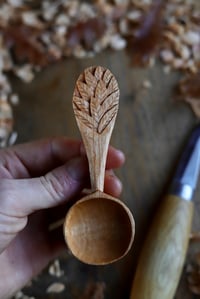 Image 7 of Falling Leaf- Coffee Scoop 