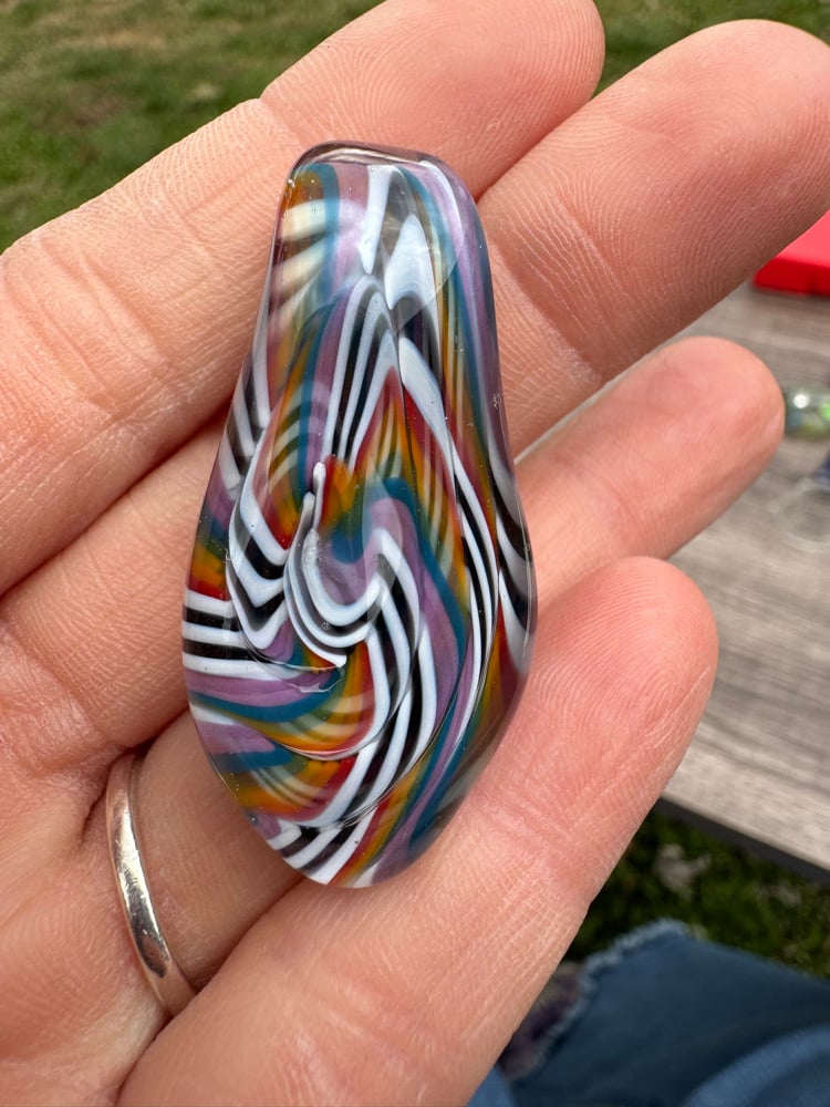 Image of Long Rainbow Pendant 