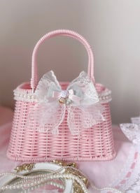 Image 2 of La Vie En Rose Basket Bag 