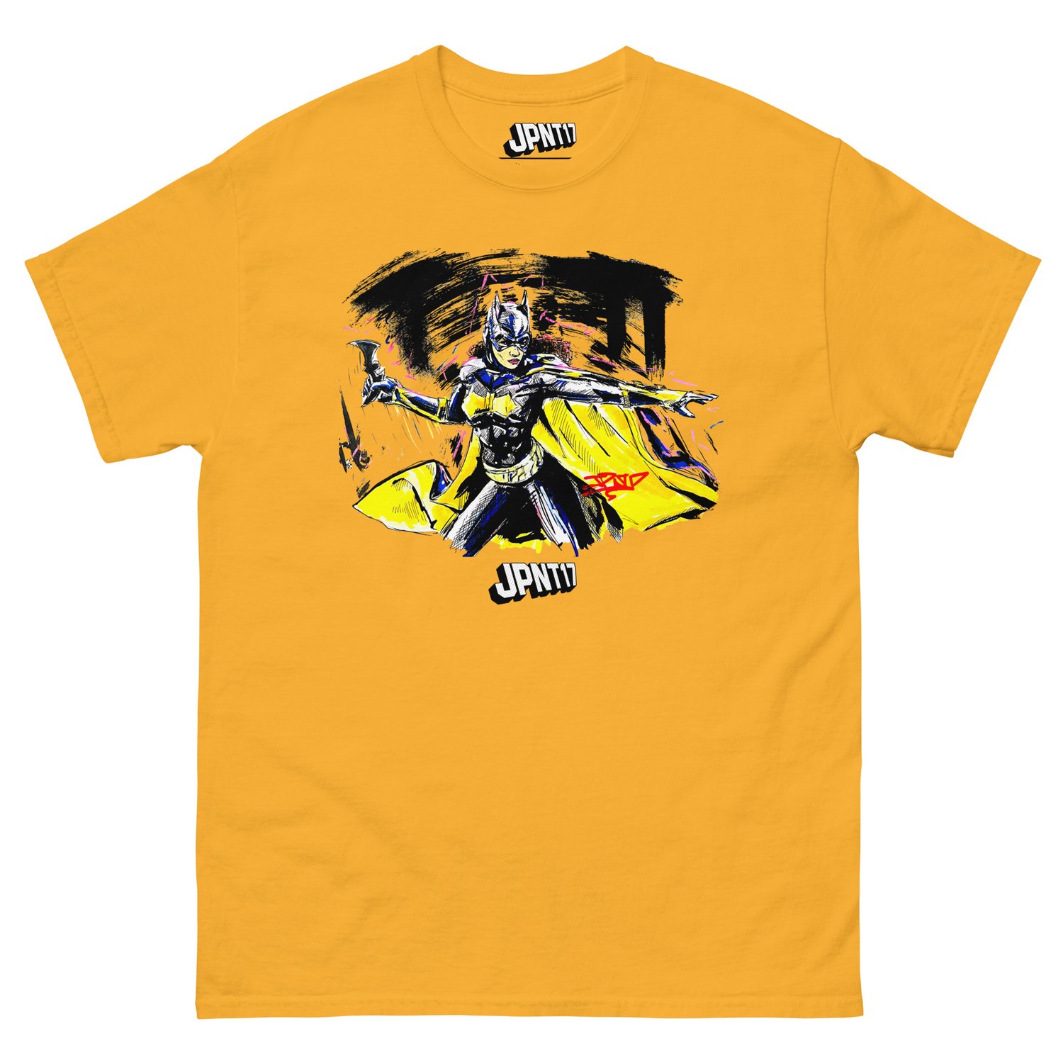 BATGIRL GRAFFITI BLAST Unisex classic tee