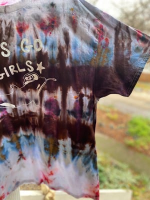 Image of XL Let's Go Girls Tie Dye Shirt 7