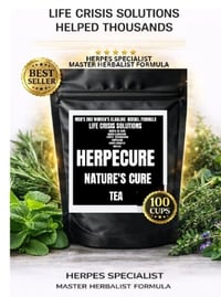 Image 1 of THE CURE HERPECURE LOOSE LEAF TEA
